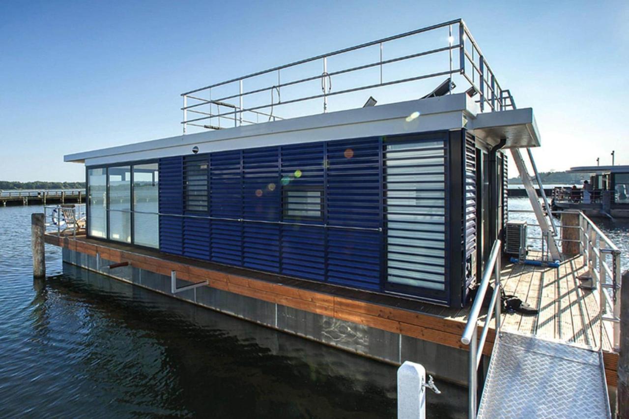 Hausboot Floating Houses Blue Active In Ribnitz-Damgarten Exteriör bild
